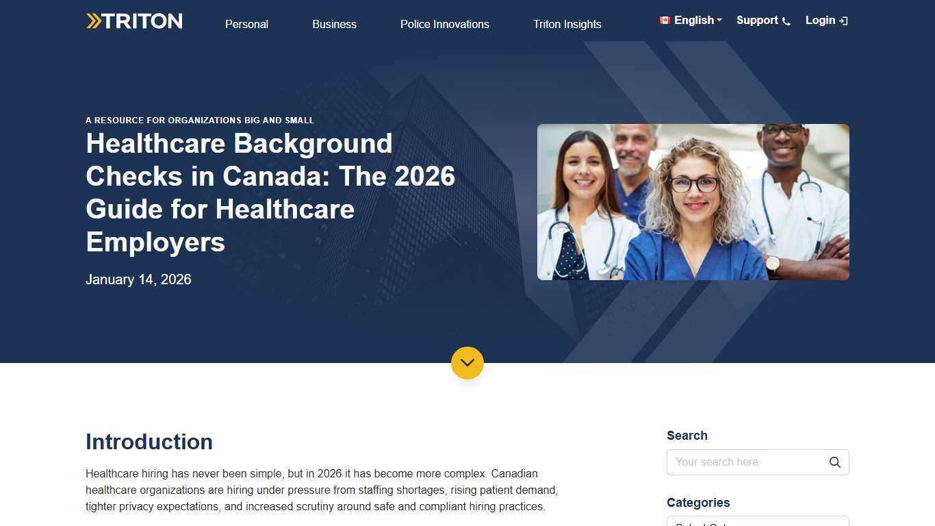 2026 Guide to Healthcare Background Checks in Canada