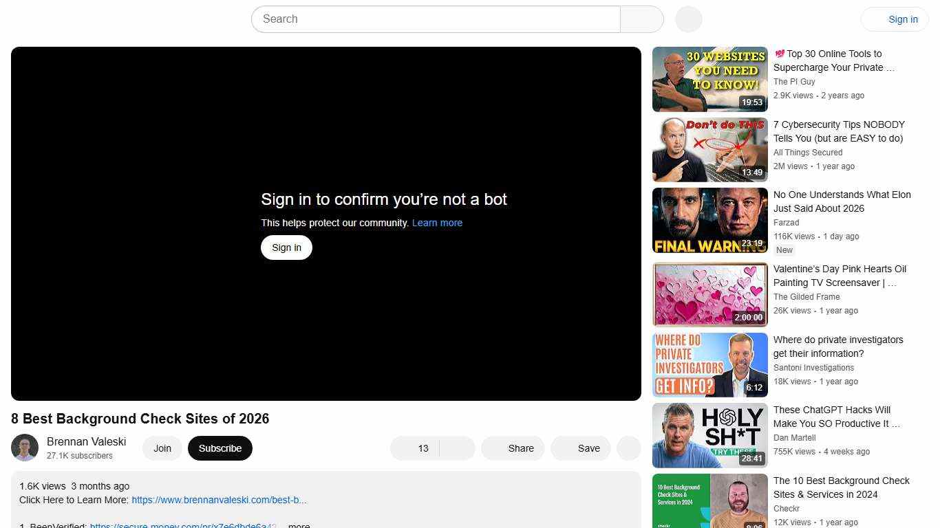 8 Best Background Check Sites of 2026 - YouTube